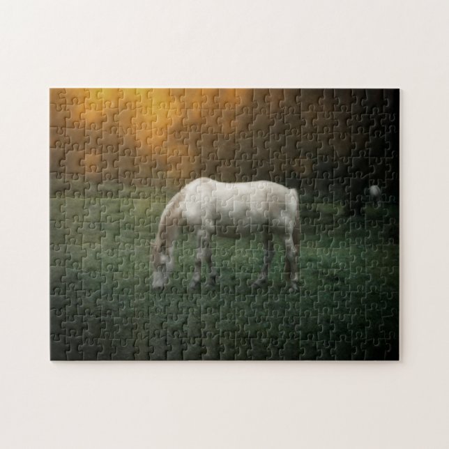 Quebra-cabeça O cavalo (Horizontal)