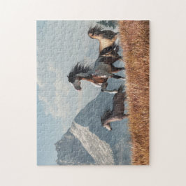 Quebra-cabeça O Cavalo da Guerra Antiga