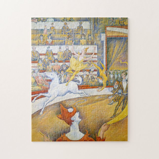 Quebra-cabeça O Circo, Seurat (Vertical)