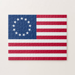 Quebra-cabeça O Círculo de Estrelas, Bandeira Americana por Bets