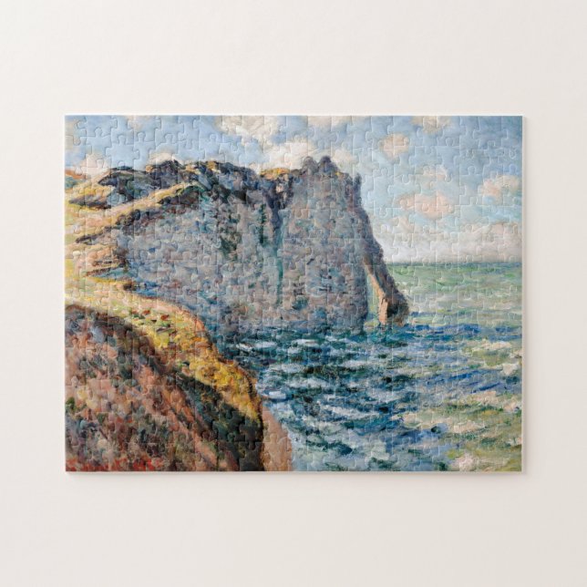 Quebra-cabeça O Cliff do Aval, Monet (Horizontal)