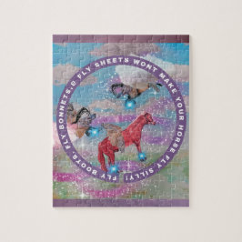 Quebra-cabeça o cobrir dos meus filhos escolhe "botas voadoras"