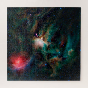 Quebra-cabeça O Complexo de Nuvem Rho Ophiuchi.