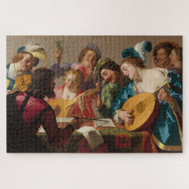 Quebra-cabeça O concerto de Gerrit van Honthorst 1623