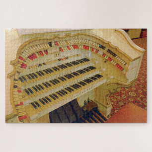 Quebra-cabeça O Console do Empress Ballroom Wurlitzer