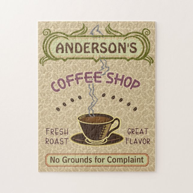 Quebra-cabeça O copo da cafetaria cria sua própria luz (Vertical)