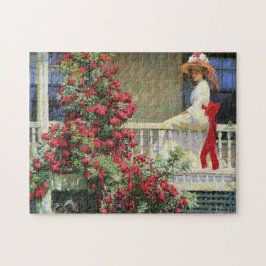 Quebra-cabeça O Crimson Rambler Philip Hale Fine Art