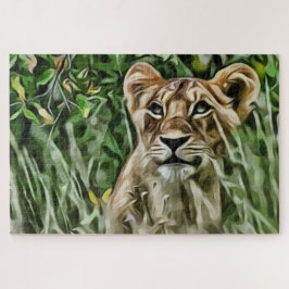 Quebra-cabeça O Cubo do Leão