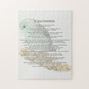 Quebra-cabeça O Demandments de Parrotlets onze