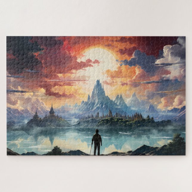 Quebra-cabeça O Destino Final Atingido (Horizontal)