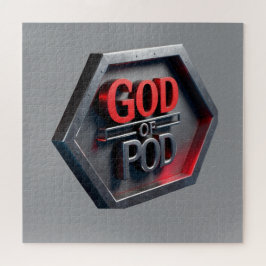 Quebra-cabeça O Deus do POD (Impressão a pedido)