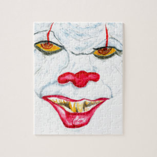 Quebra-cabeça O Dia das Bruxas Clown2 assustador