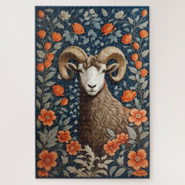 Quebra-cabeça O Elegante Grande Ovelino William Morris Inspirou