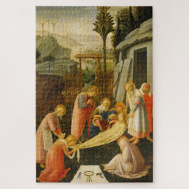 Quebra-cabeça O Entomamento do Cristo 1450 por Fra Angélico