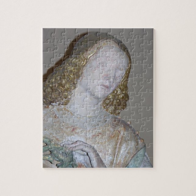 Quebra-cabeça O Entombment, detalhe de um santo que guardara o (Vertical)