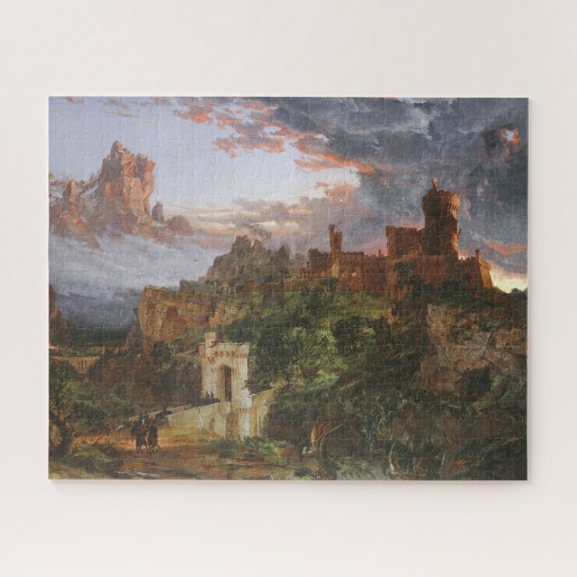 Quebra-cabeça O Espírito da Guerra (Batalha num Castelo Medieval (Horizontal)