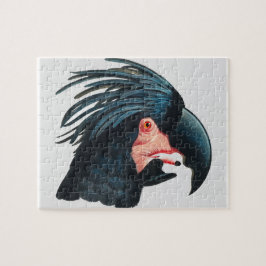 Quebra-cabeça O Excelente Cockatoo Negro de Francois Levaillant.