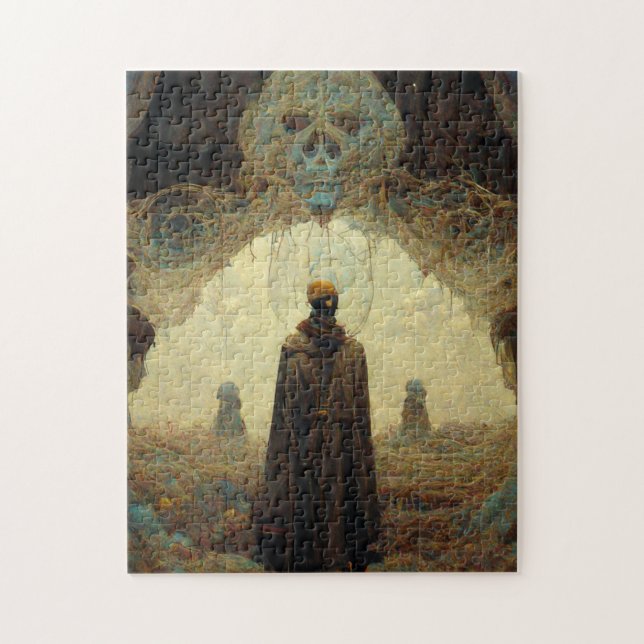 Quebra-cabeça O Fantasia Escura Entryway Sci-Fi (Vertical)