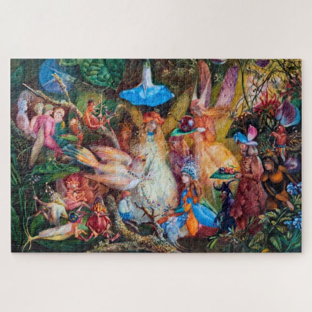 Quebra-cabeça O favorito das fábricas, John Anster Fitzgerald (Horizontal)
