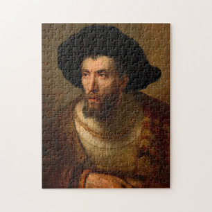 Quebra-cabeça O Filósofo, 1653, por Rembrandt van Rijn
