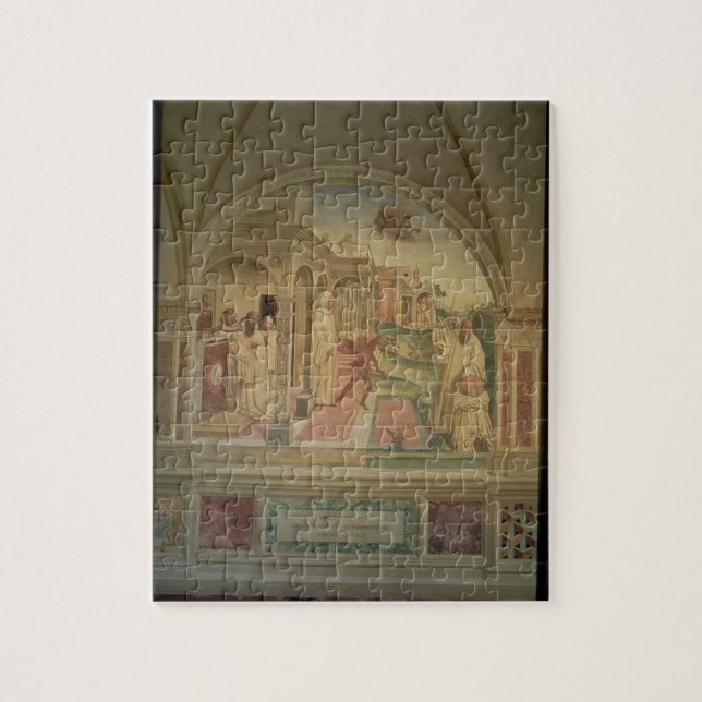 Quebra-cabeça O Flagellation de St. Benedict, da vida de (Vertical)