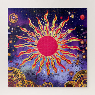 Quebra-cabeça O Fogo Dançante do Cosmos