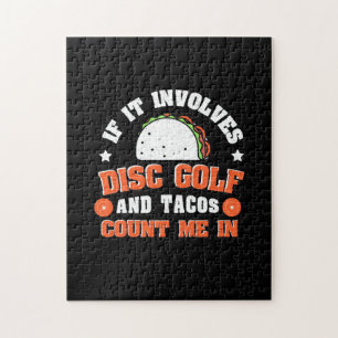 Quebra-cabeça O Golfe De Disco E Os Tacos Contam-Me