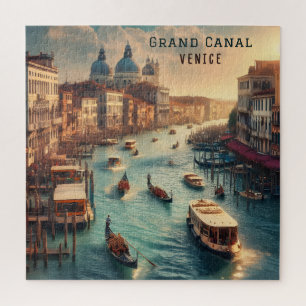Quebra-cabeça O Grande Canal de Veneza Itália Viagem
