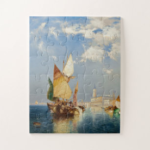 Quebra-cabeça O Grande Canal, Veneza (1903), por Thomas Moran