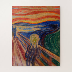 Quebra-cabeça O Gritar, 1910, por Edvard Munch