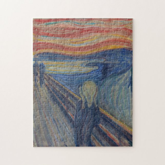 Quebra-cabeça O Gritar, Edvard Munch (Vertical)