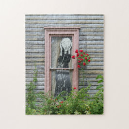 Quebra-cabeça O Gritar em uma janela (11 x 14)