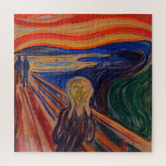 Quebra-cabeça O Grito de Edvard Munch (Vertical)
