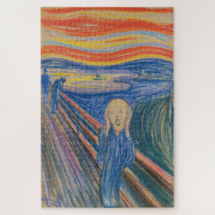 Quebra-cabeça O Grito de Edvard Munch – Arte Fina Clássica