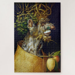 Quebra-cabeça O inverno, Arcimboldo