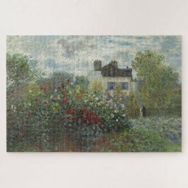 Quebra-cabeça O Jardim do Artista com Dahlias