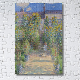 Quebra-cabeça O Jardim do Artista em Vétheuil, Monet