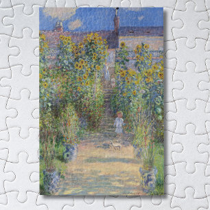 Quebra-cabeça O Jardim do Artista em Vétheuil, Monet