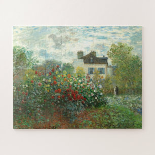 Quebra-cabeça O Jardim do Artista na Argentina, por Claude Monet