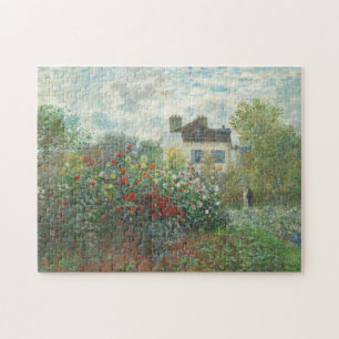 Quebra-cabeça O Jardim do Artista no Monet Argenteuil