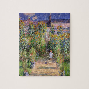 Quebra-cabeça O Jardim do Artista por Claude Monet