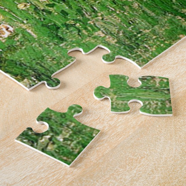 Quebra-cabeça O Jardim do Daubigny. Vincent van Gogh. (Lateral)