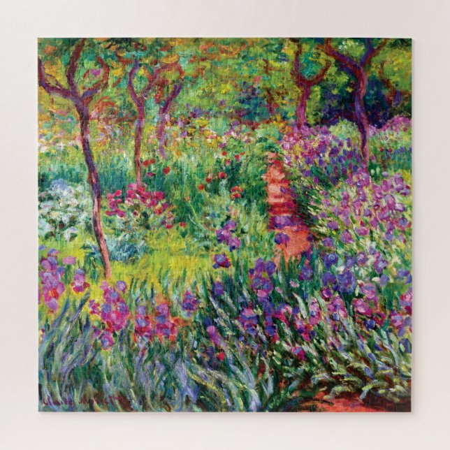 Quebra-cabeça O Jardim Íris de Claude Monet (Vertical)