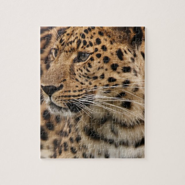 Quebra-cabeça O leopardo (Vertical)