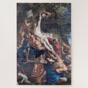 Quebra-cabeça O Levantamento da Cruz, Rubens