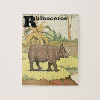 Quebra-cabeça O livro de histórias do rinoceronte