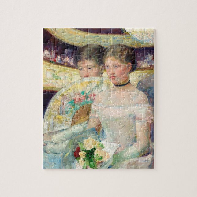 Quebra-cabeça O Logon de Mary Cassatt (Vertical)