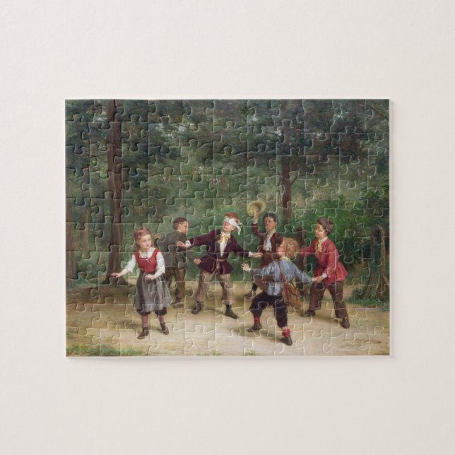 Quebra-cabeça O lustre 91316me de homem T33268 cego; crianças; (Horizontal)