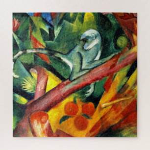 Quebra-cabeça O Macaco Pequeno de Franz Marc