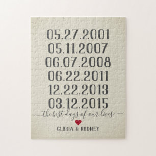 Quebra-cabeça O melhor dia de nossas vidas, encontros especiais